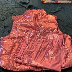 No Boundaries Pink Straight Leg Pants